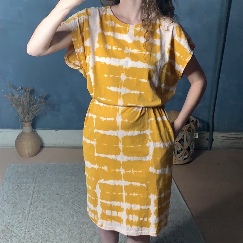 NWT Young Fabulous & Broke MIDI Tie dye dress
